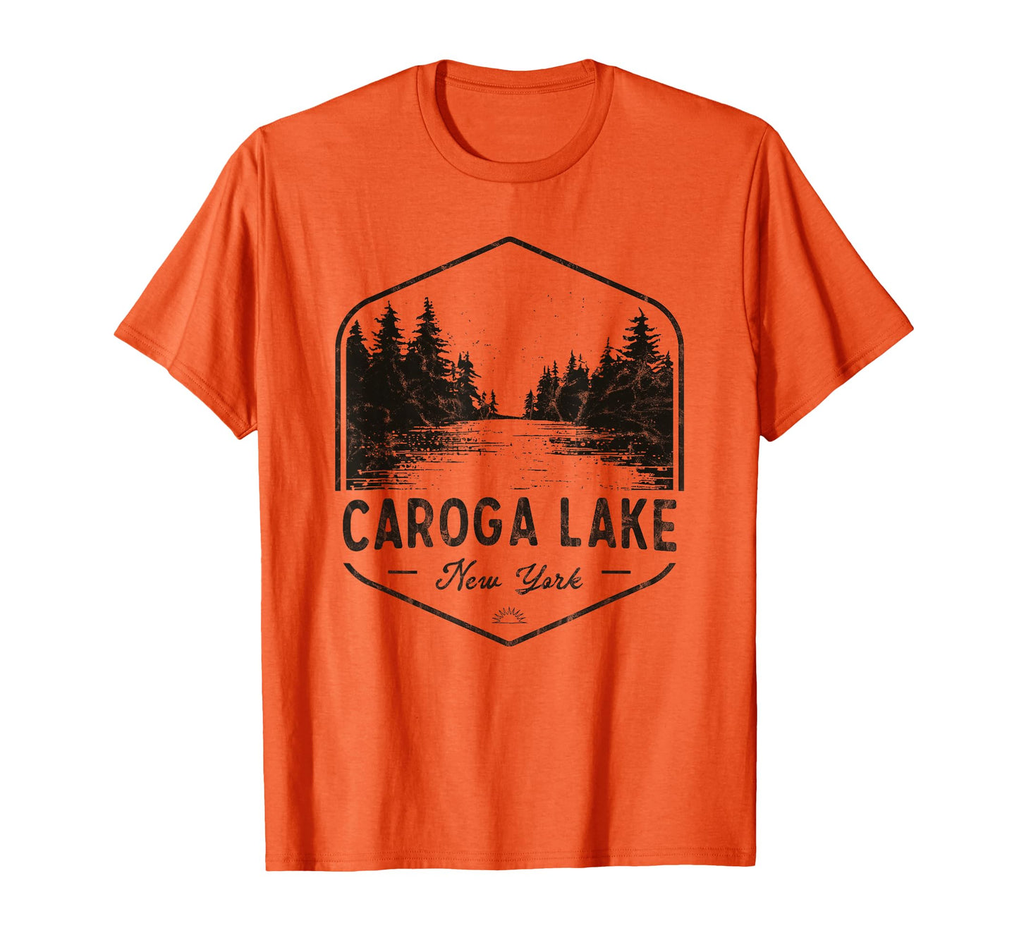 Caroga Lake New York Outdoors Vintage T-Shirt