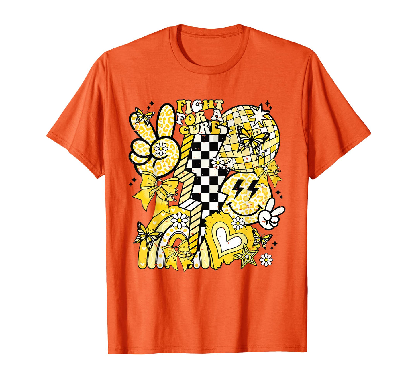 Fight for A Cure in September We Wear Gold Childhood Cancer T-Shirt