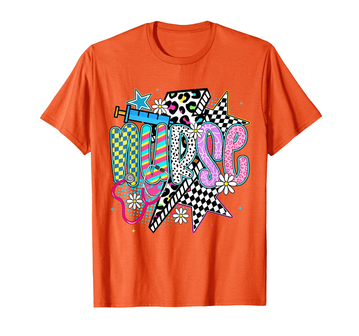 Registered Nurse Stethoscope Nurse Week Nursing School Women T-Shirt