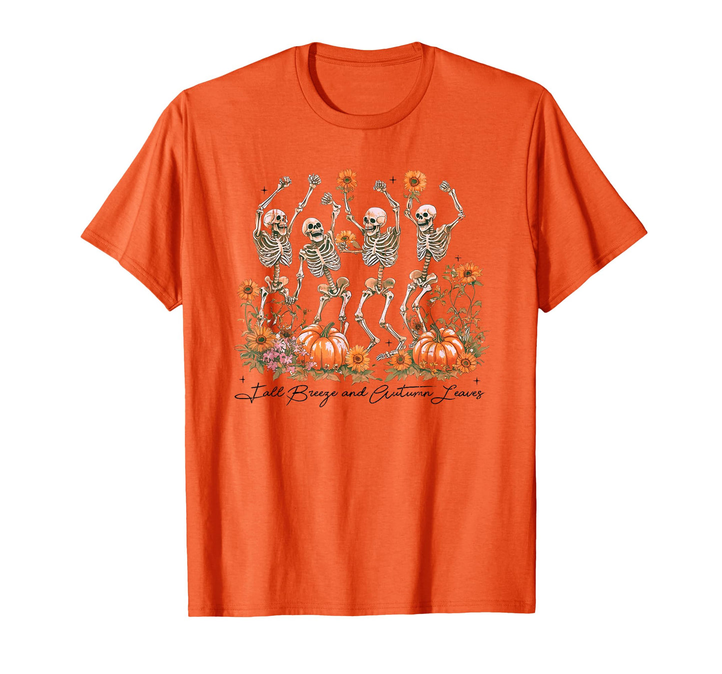 Fall Breeze and Autumn Leaves T-Shirt