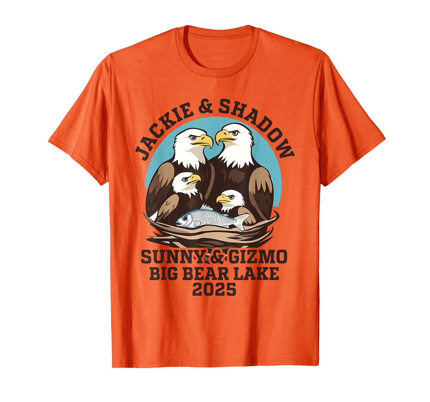Jackie And Shadow Sunny And Gizmo Big Bear Lake 2025 T-Shirt