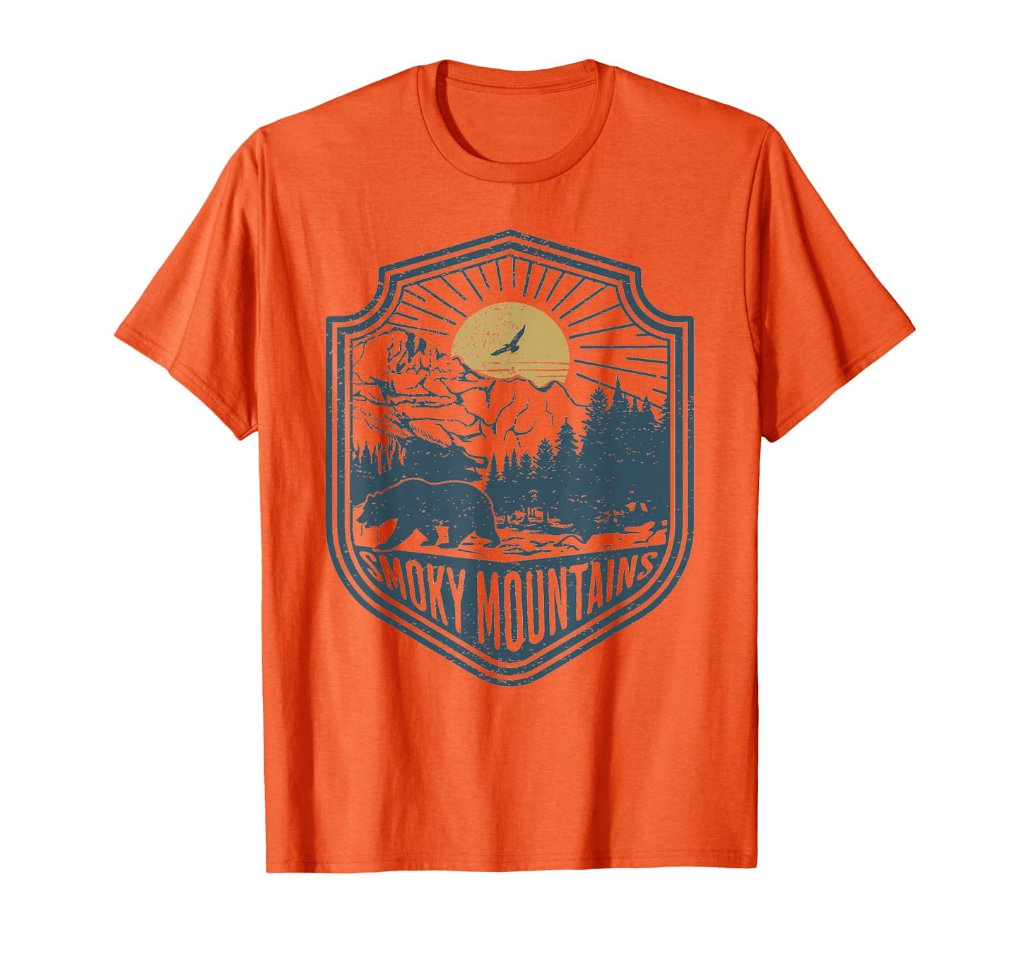 Smoky Mountains National Park Bear Nature Hiking Outdoors T-Shirt