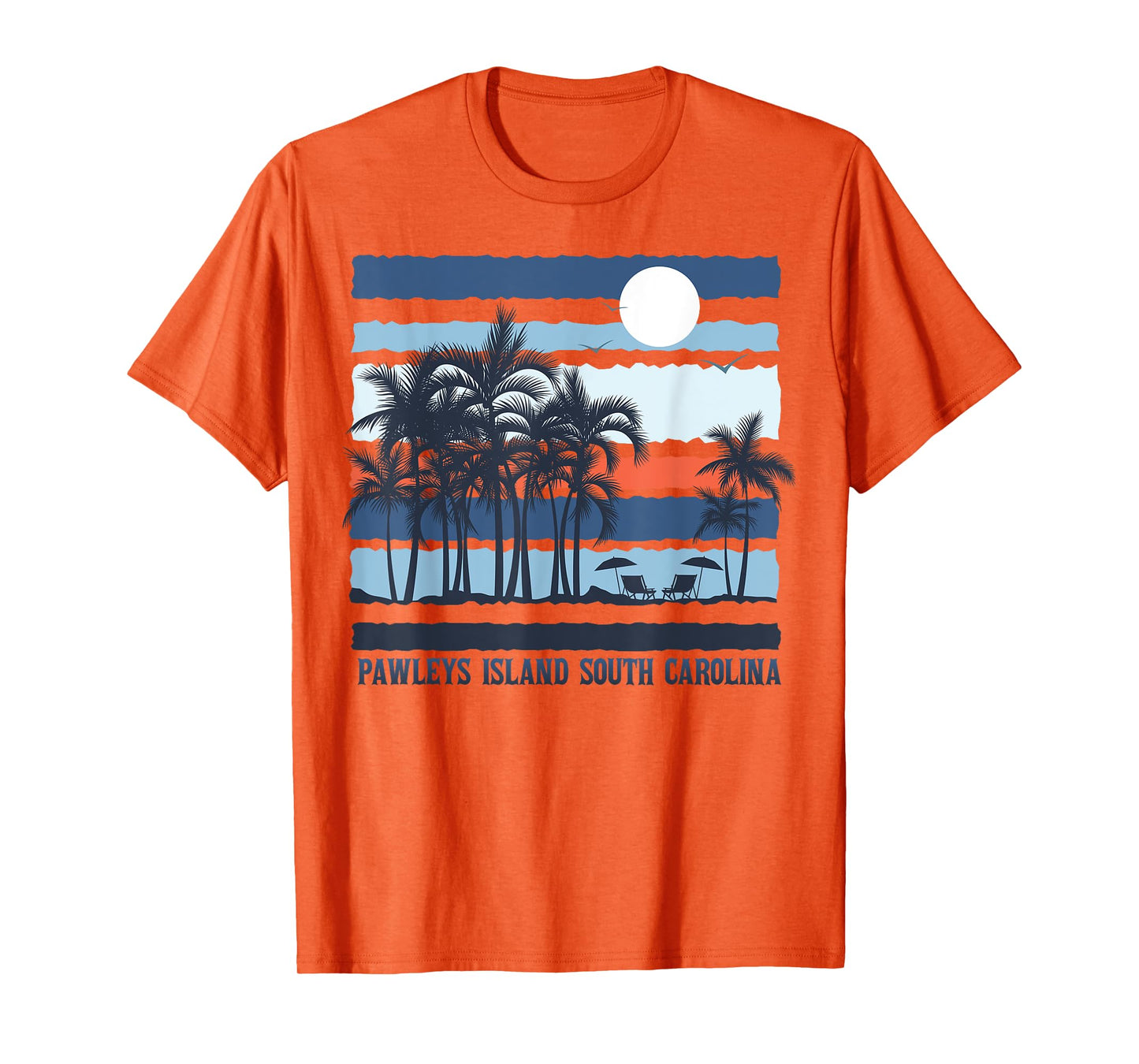 Pawleys Island South Carolina Summer 80s Beach Souvenirs Men Women Kids T-Shirt