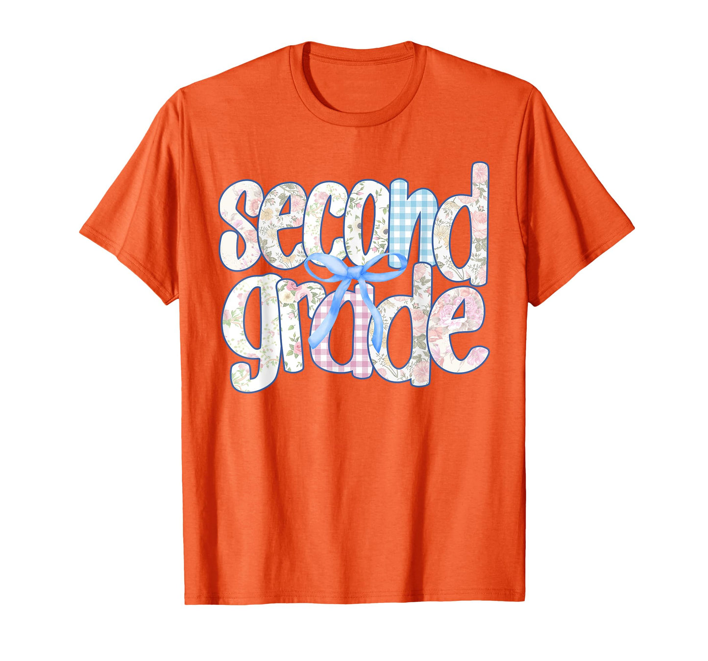 Second Grade Coquette Bow Teachers Kids First Day of School T-Shirt