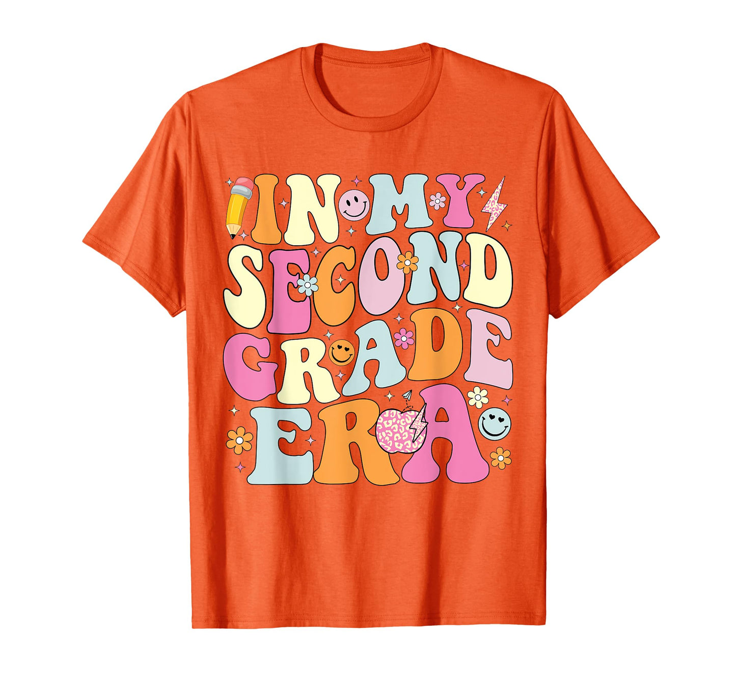 In My Second Grade Era 2nd Grade Teacher Back to School T-Shirt