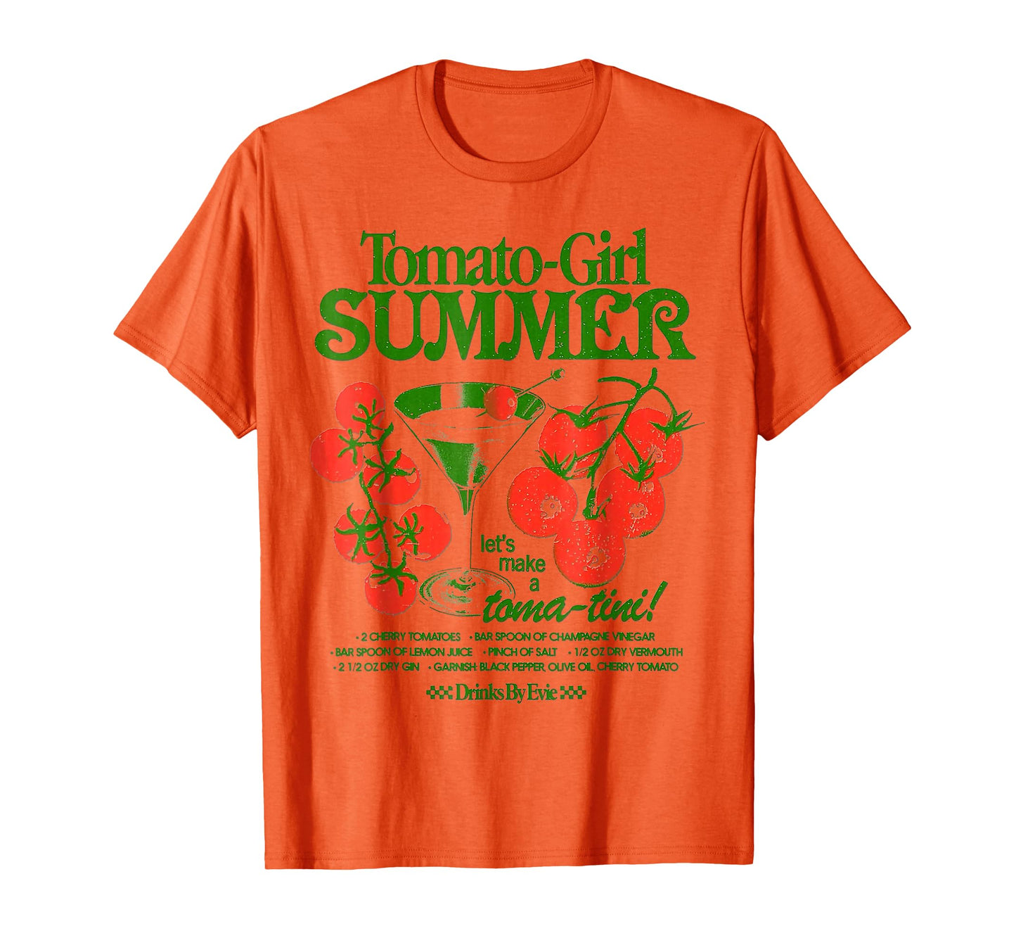 Tomato Girl Summer Tomato fresh fruit trendy aesthetic T-Shirt