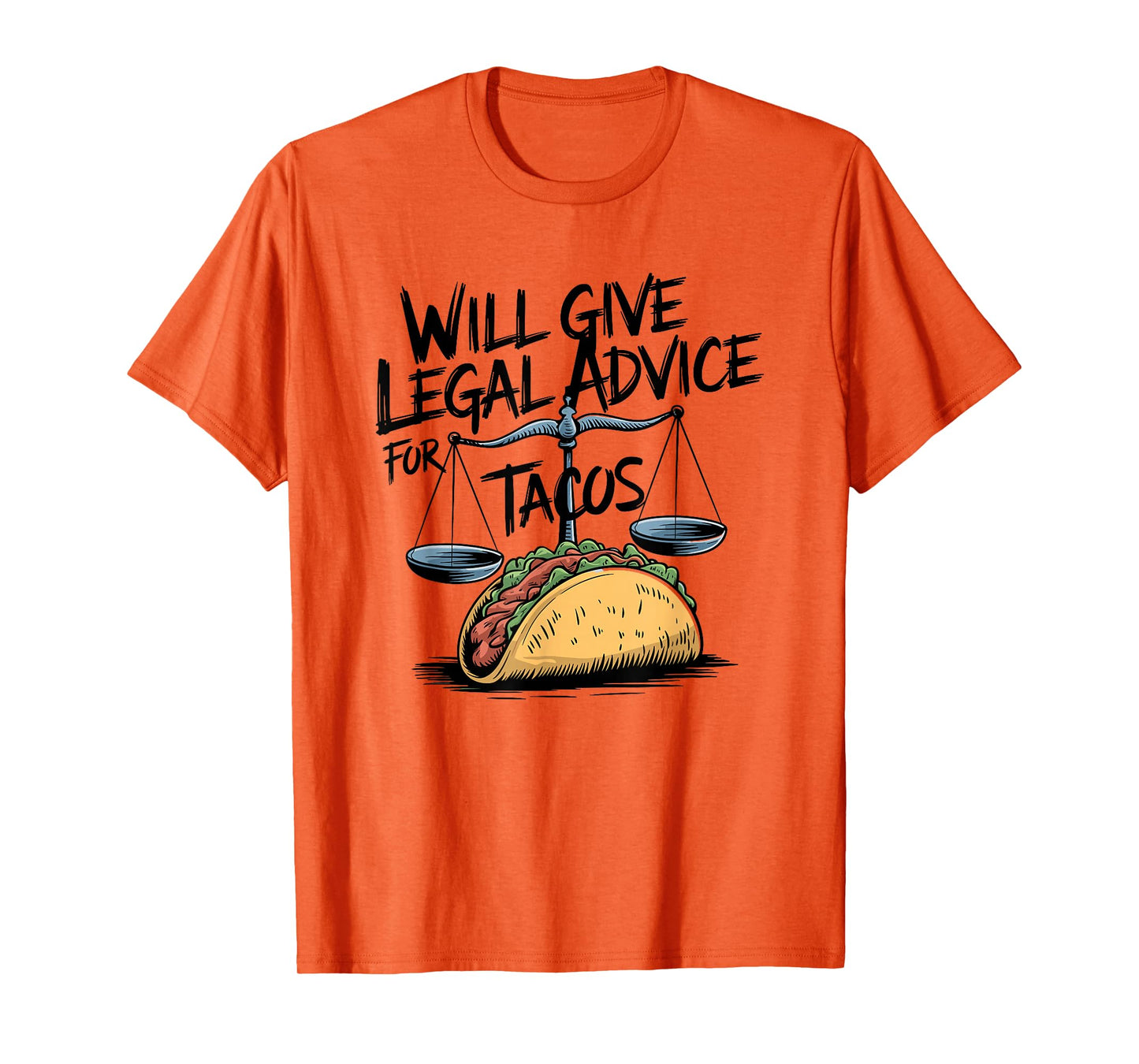 Paralegal Taco Tuesday Funny Quote T-Shirt