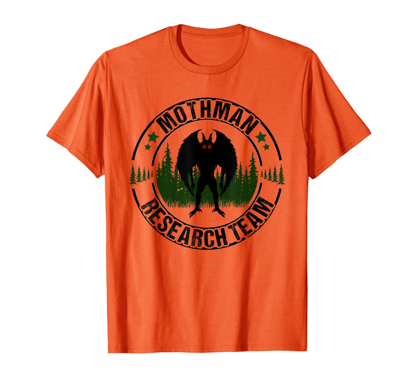 Mothman Research Team Men Women Kids Moth Man Search Cryptid T-Shirt