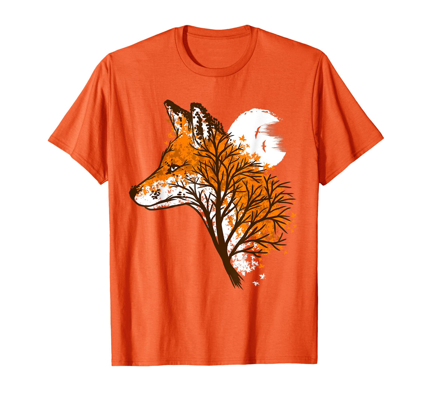Beautiful Animal Tree Fox T-Shirt