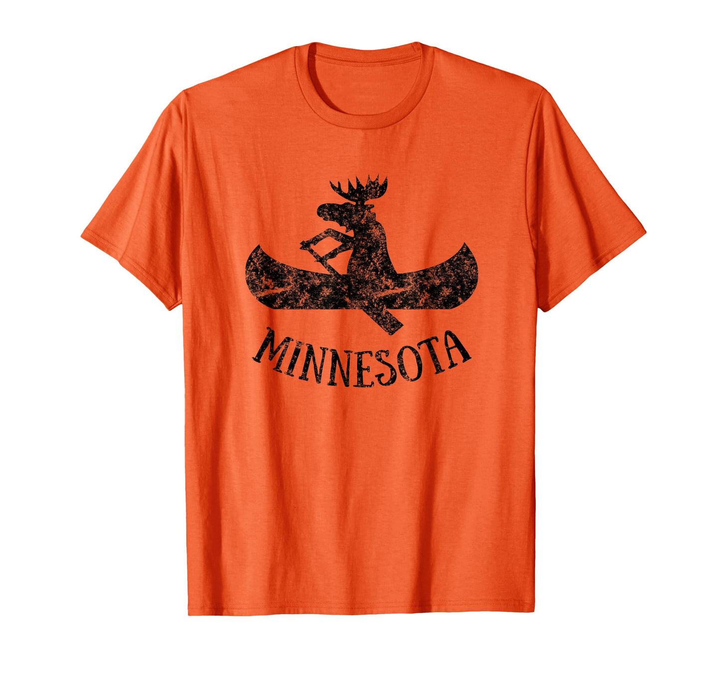 Minnesota Moose Shirt | Funny Moose Canoe Gift T-Shirt