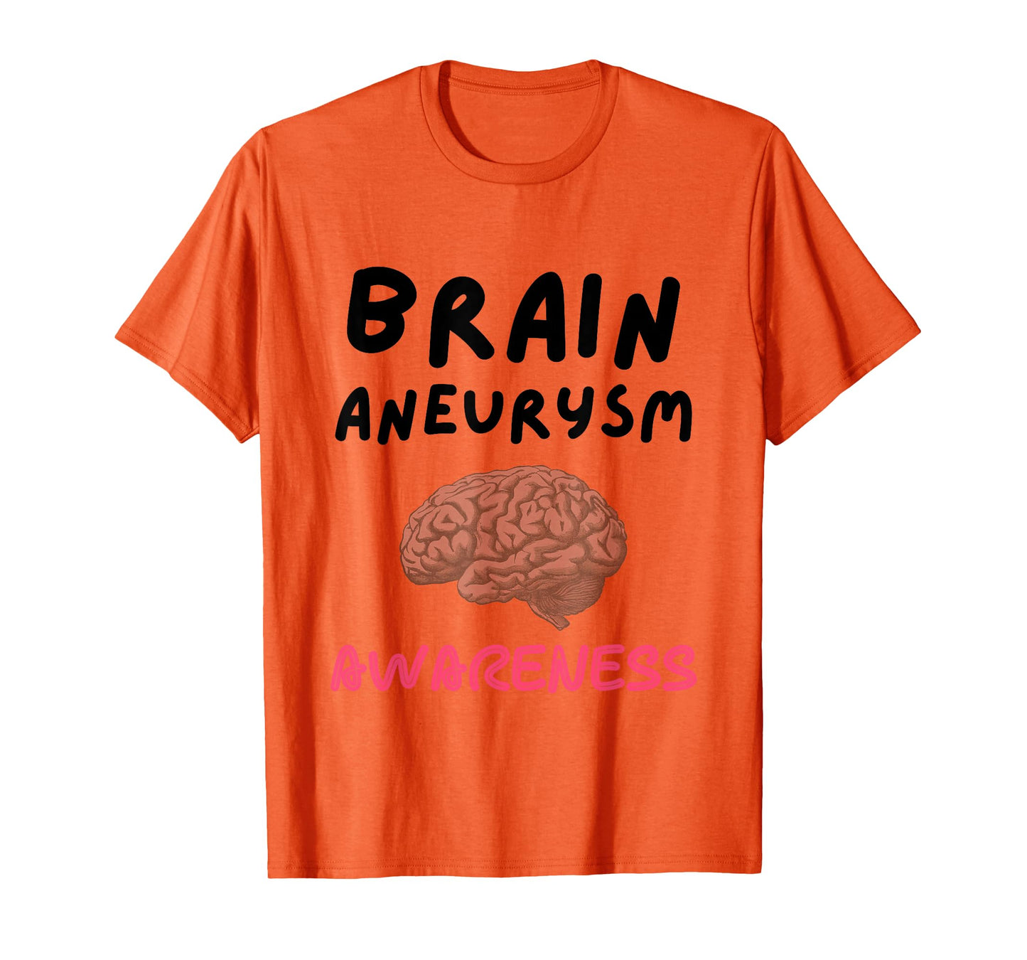 Brain Aneurysm Awareness Burgundy Ribbon Aneurysm Survivor T-Shirt