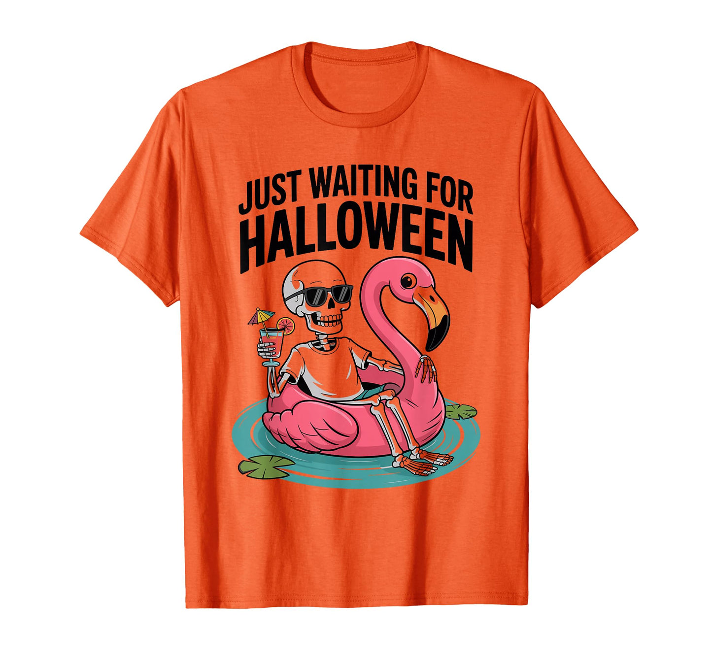Summerween Just Waiting for Halloween T-Shirt