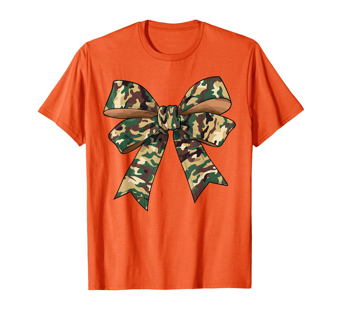 Camo Shirt Girls Camouflage Women Kids Hunting Bow Vintage T-Shirt
