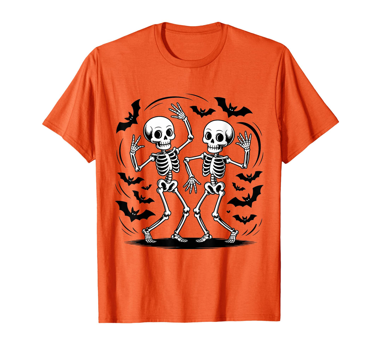 Halloween Party Skeletons Spooky Funny T-Shirt
