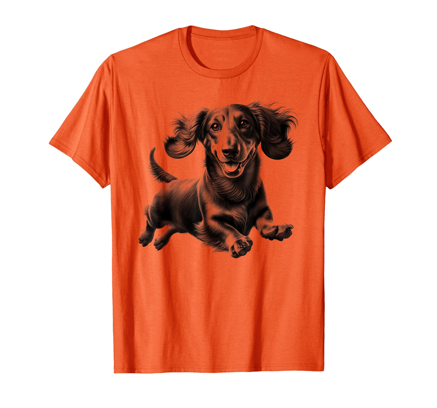 Playful Dachshund Cute Portrait T-Shirt