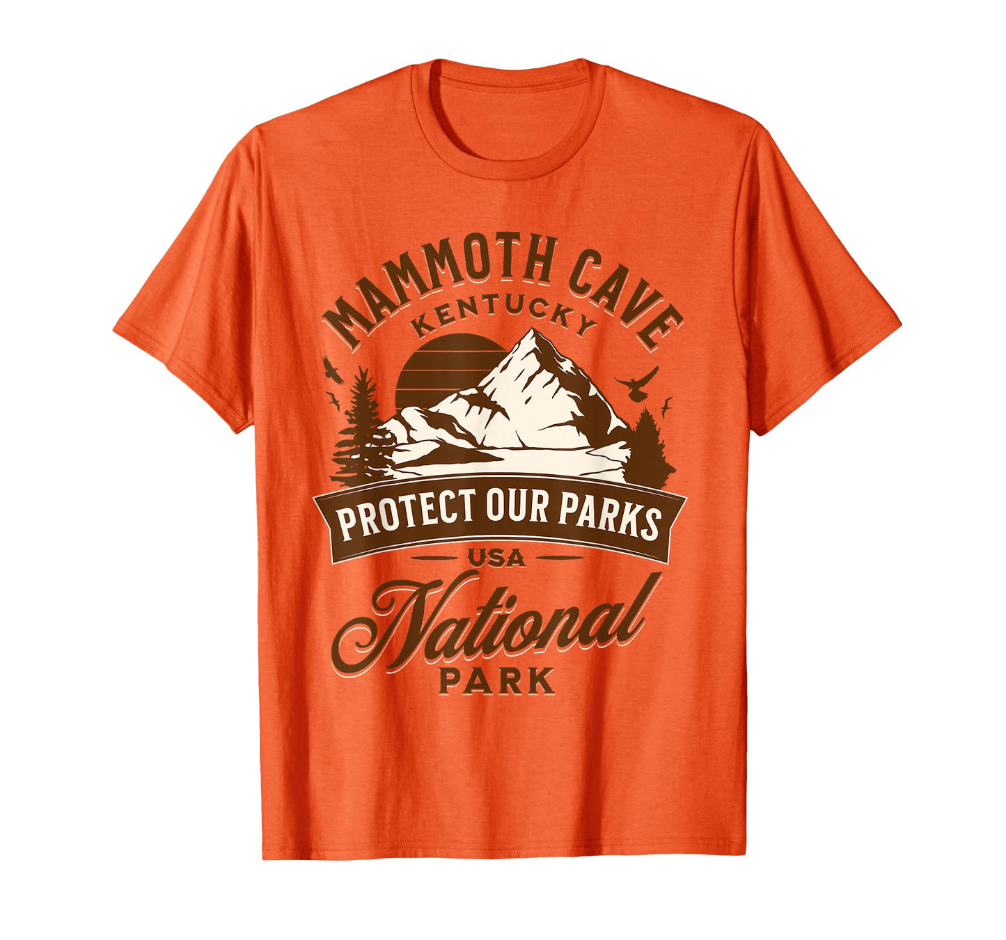 Mammoth Cave National Park Kentucky Hike Outdoors Vintage T-Shirt