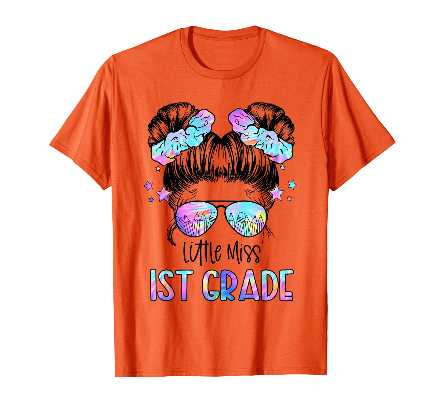 Little Miss 1st Grade First Day Of School First Grade Girls T-Shirt