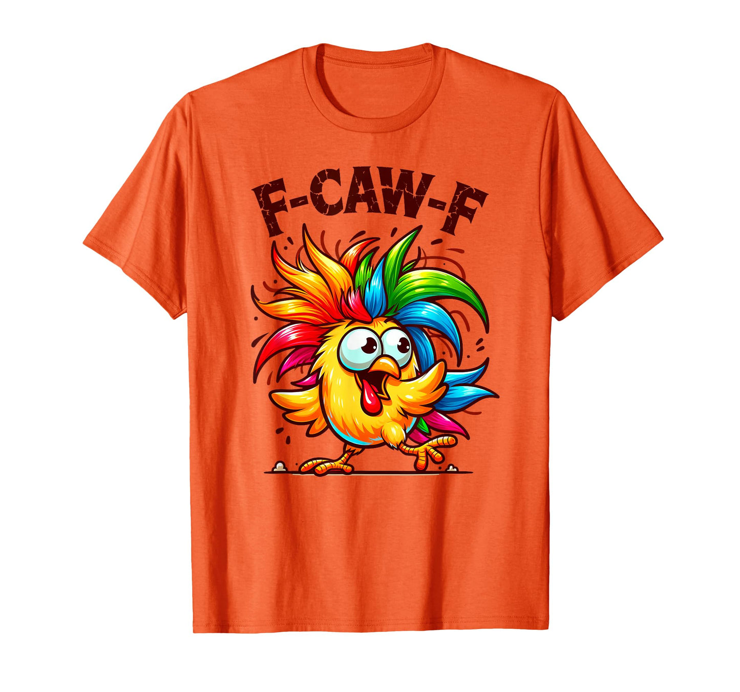 F-Caw-F - Funny Crow Graphic T-Shirt