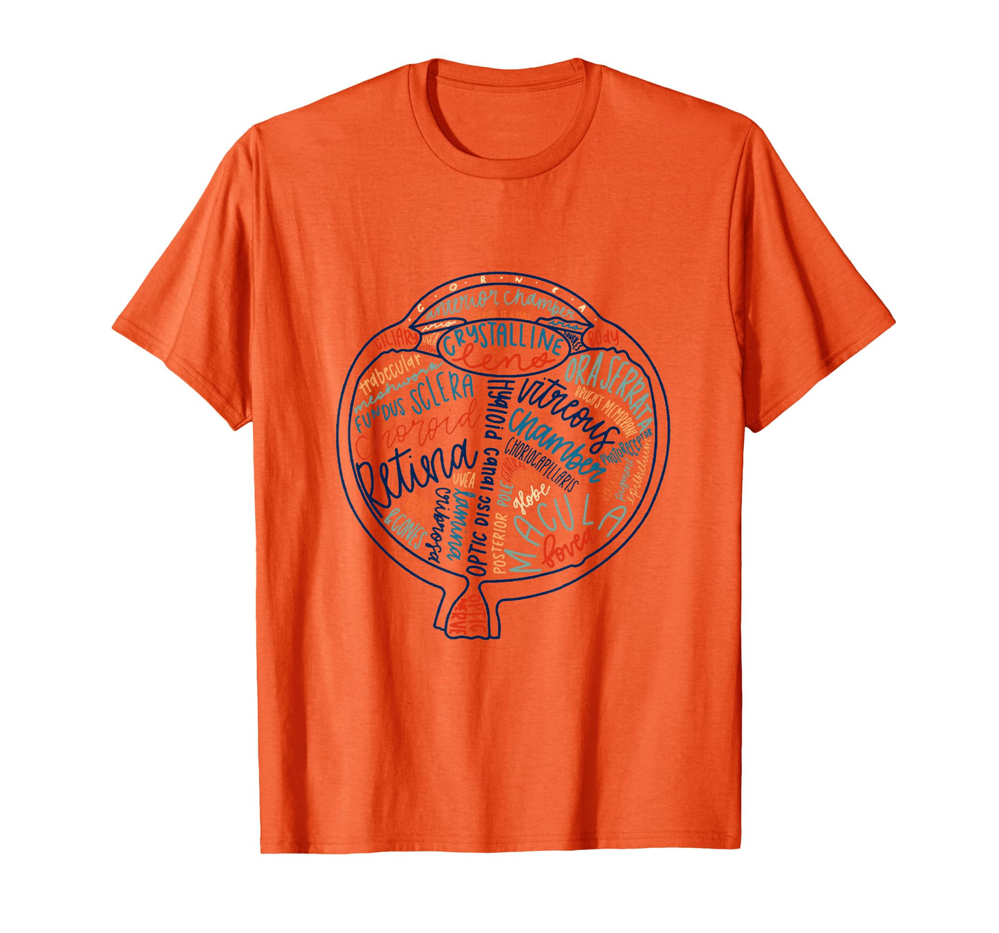 Eyes Anatomy Optometry Future Optometrist Optical Gift T-Shirt