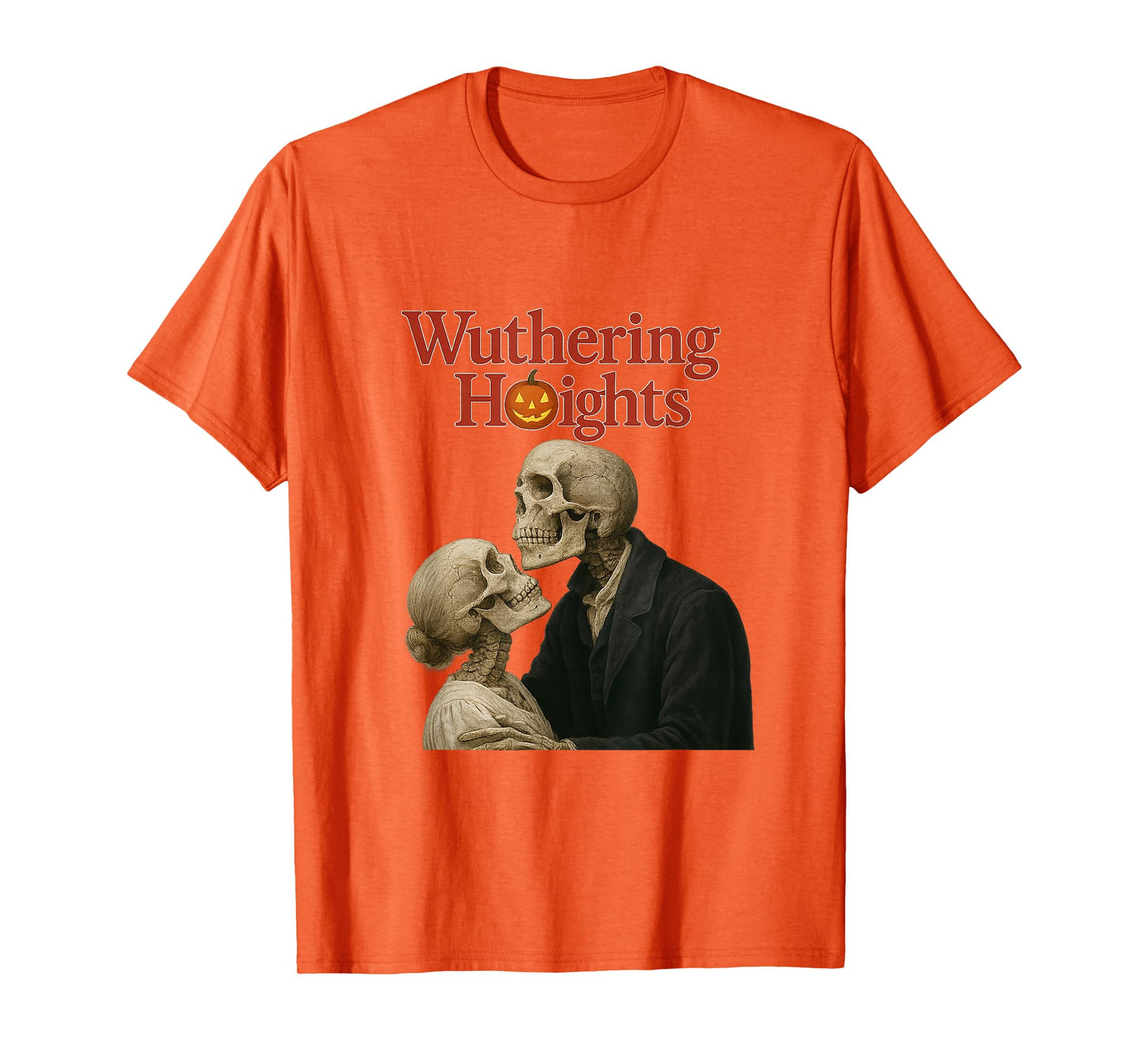 Wuthering Heights Gothic Skeleton Romance Parody T-Shirt
