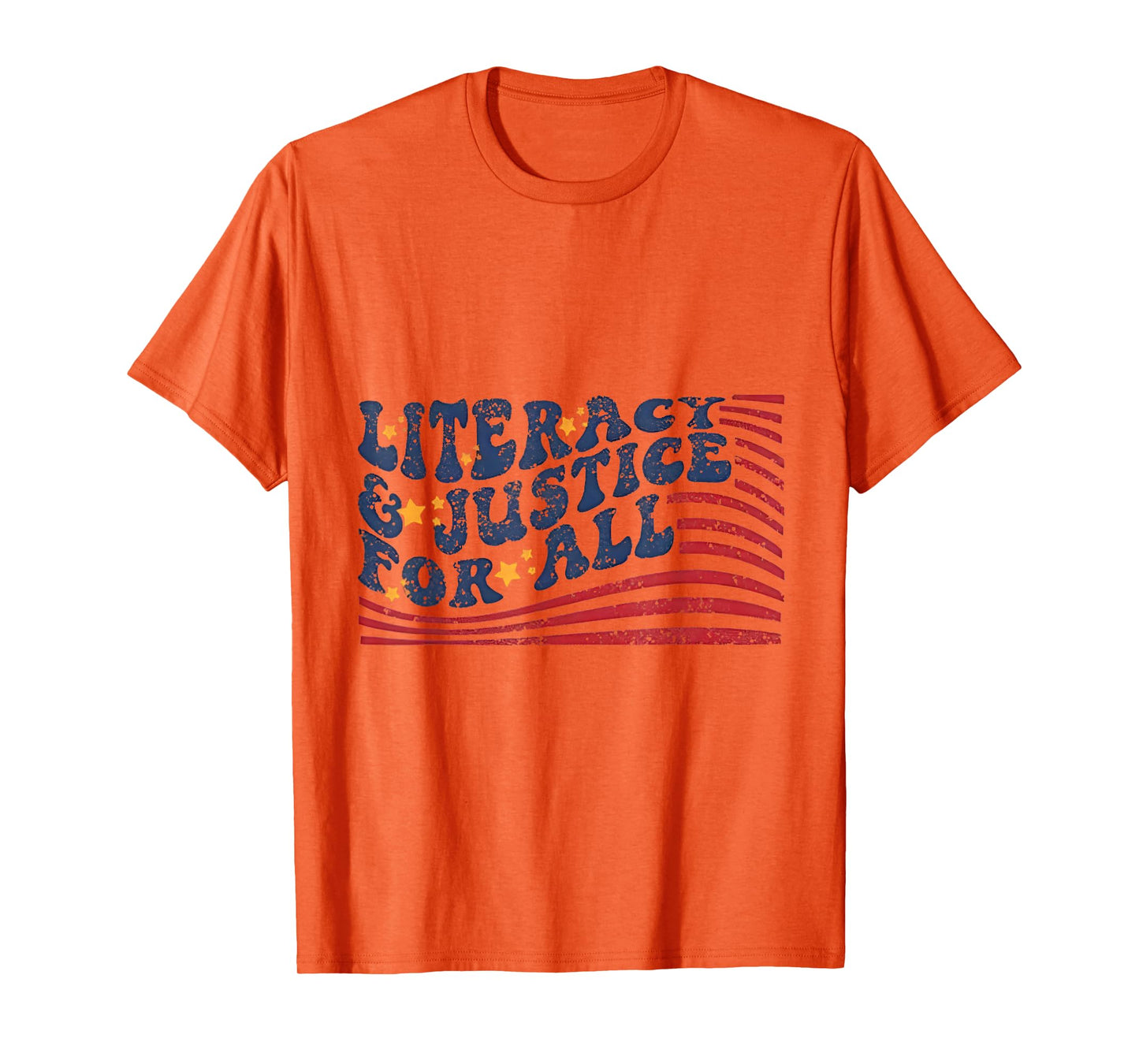 Literacy Justice For All Teacher T-Shirt