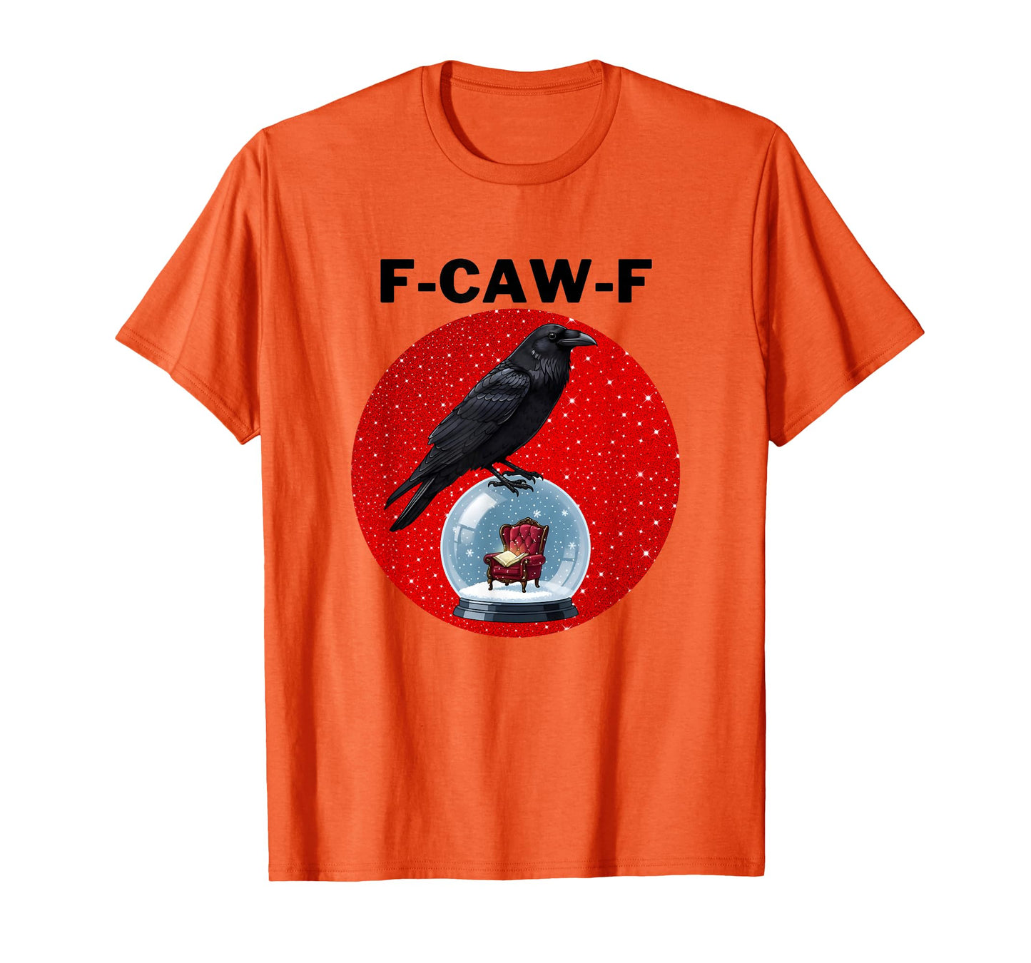 F-Caw-F Crow FCAWF Crow Christmas T-Shirt