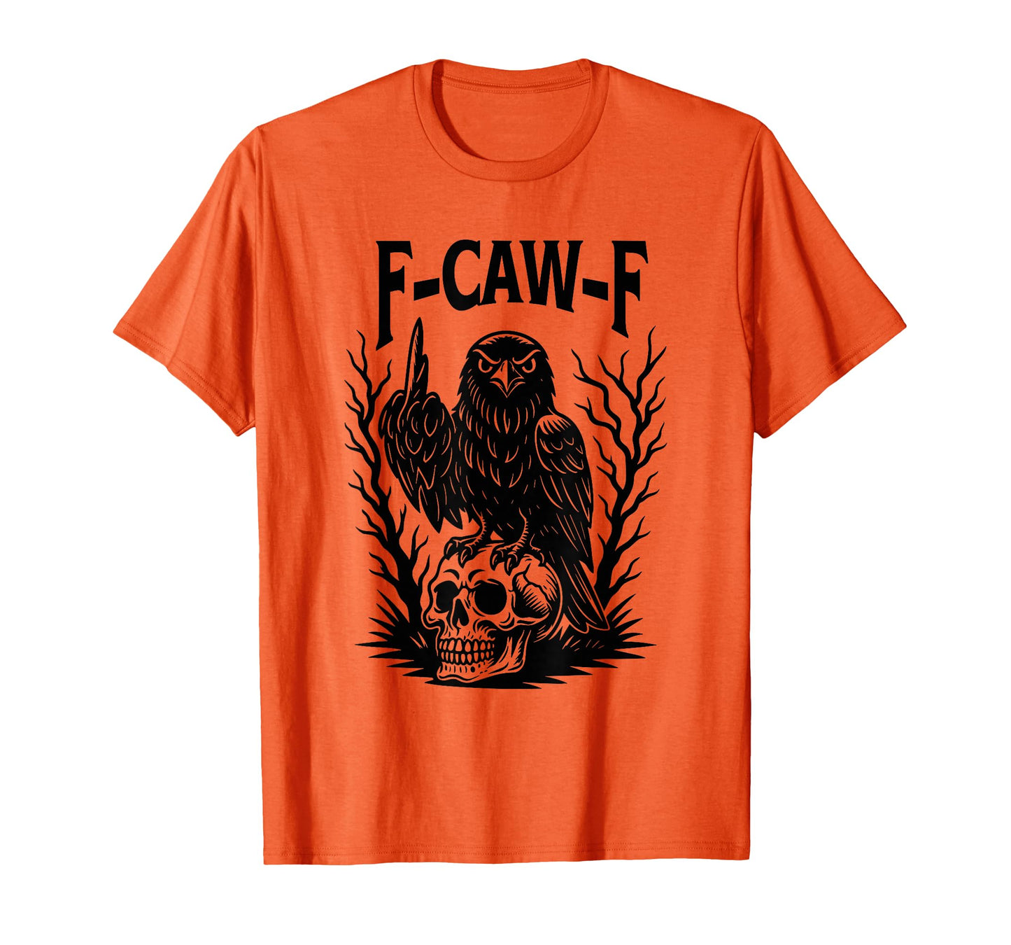 Crow Raven F-CAW-F Halloween Dark Bird Crow Raven Meme T-Shirt