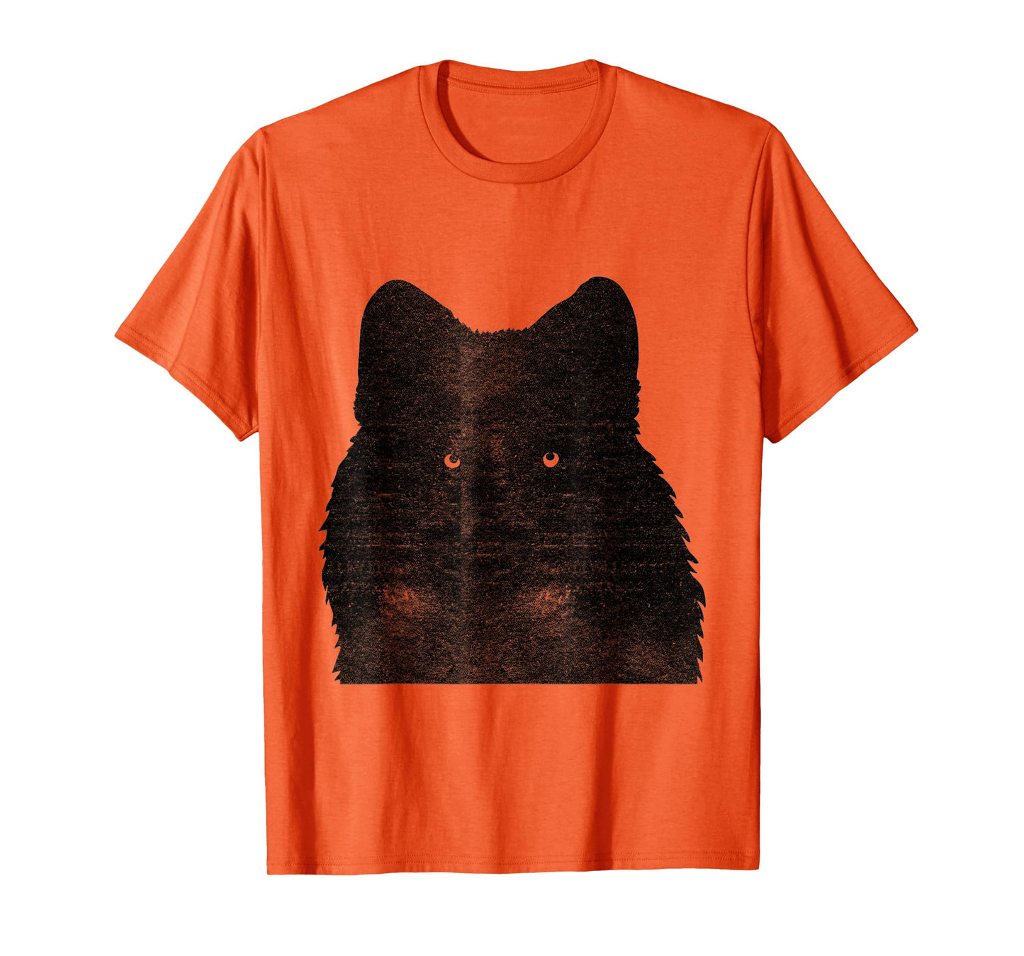 Awesome Black Wolf Face T-Shirt