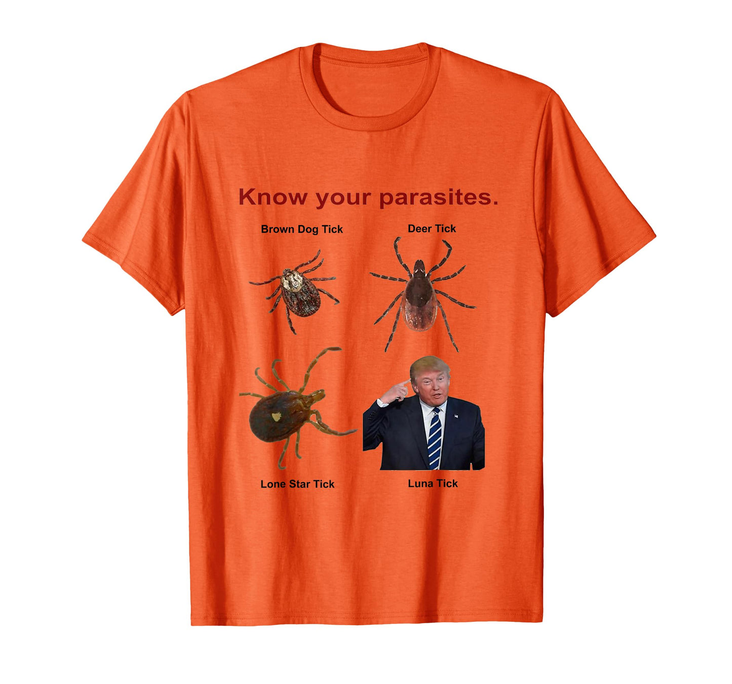 Know Your Parasites T-shirt | Trump T-Shirt