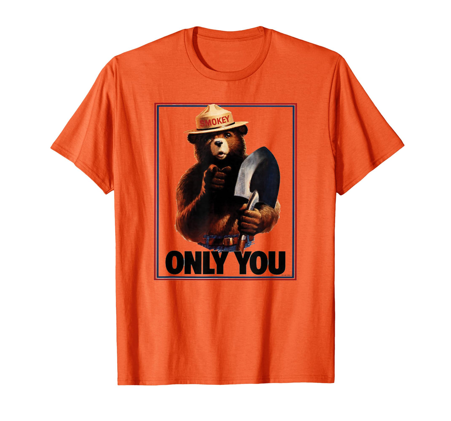 Smokey Bear Only You Patriotic T-Shirt