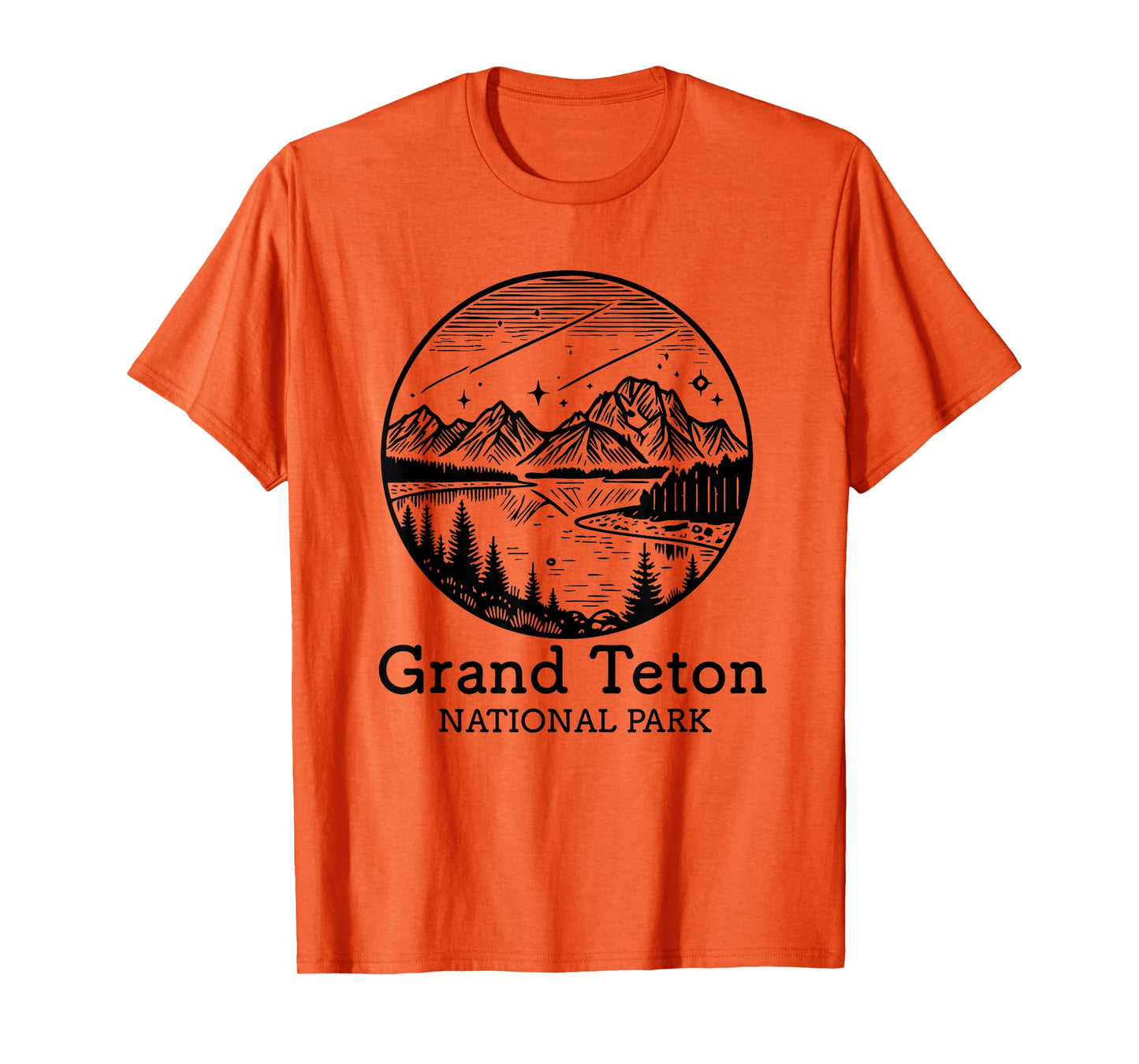 grand teton national park souvenir reminder women men boy T-Shirt