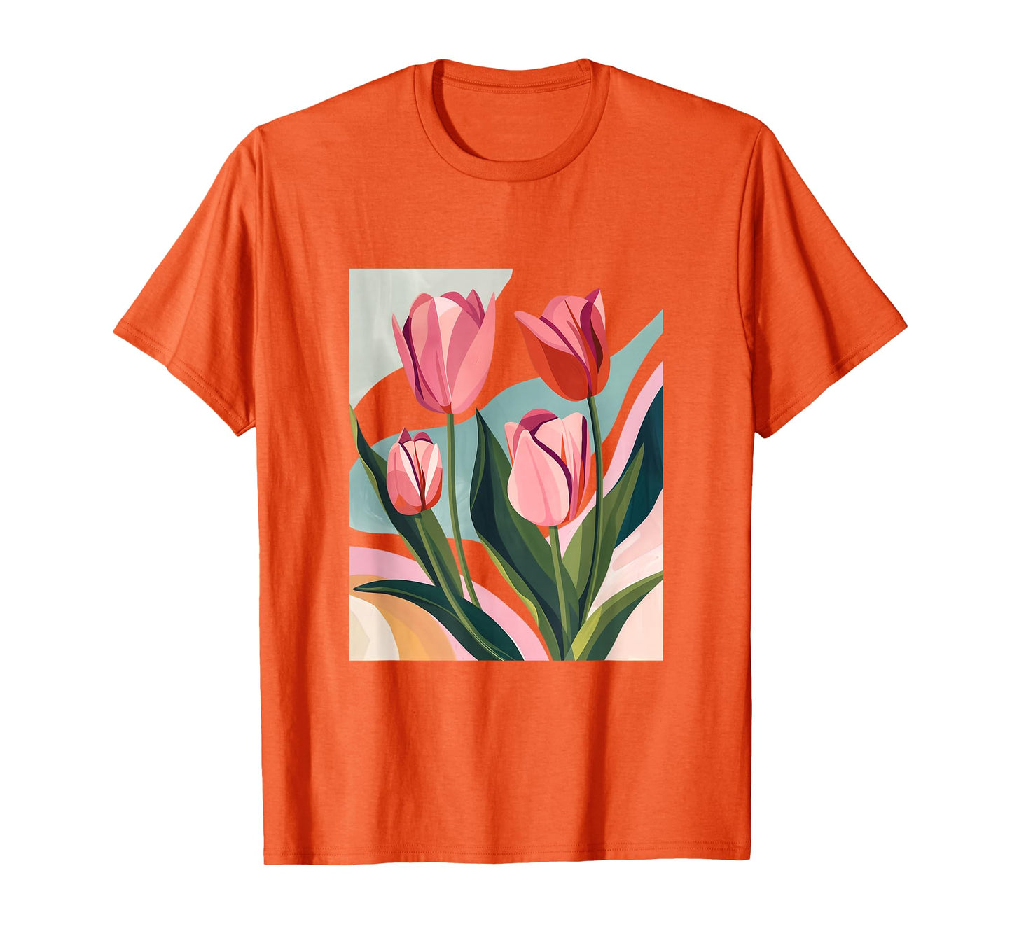 Tulip Festival Tulips Spring Flower Abstract Flower Floral T-Shirt