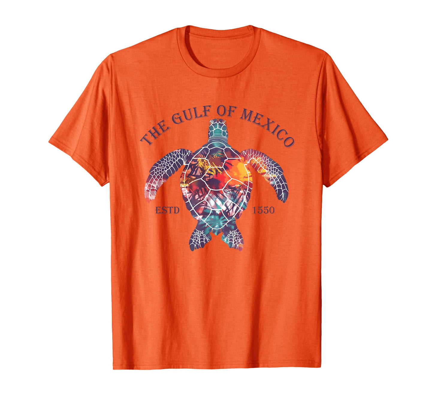 Gulf of Mexico Turtle Vintage Funny T-Shirt