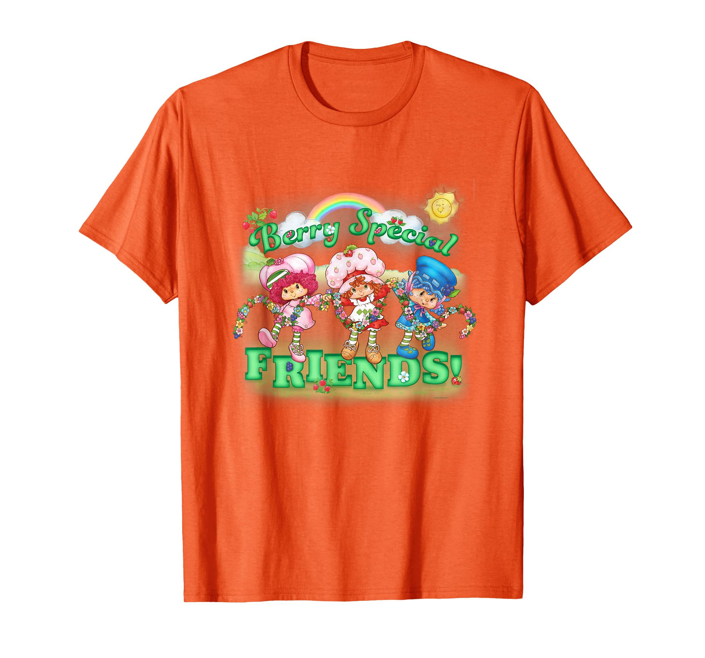 Strawberry Shortcake Berry Special Friends Floral T-Shirt