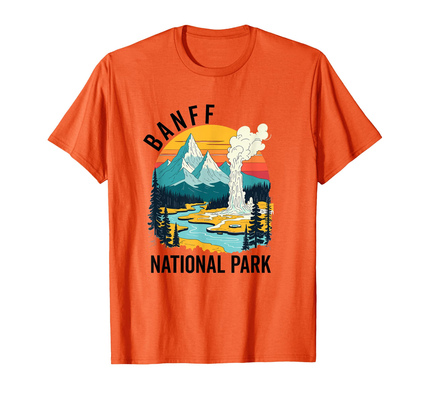 banff souvenir reminder Canadian national park men women T-Shirt