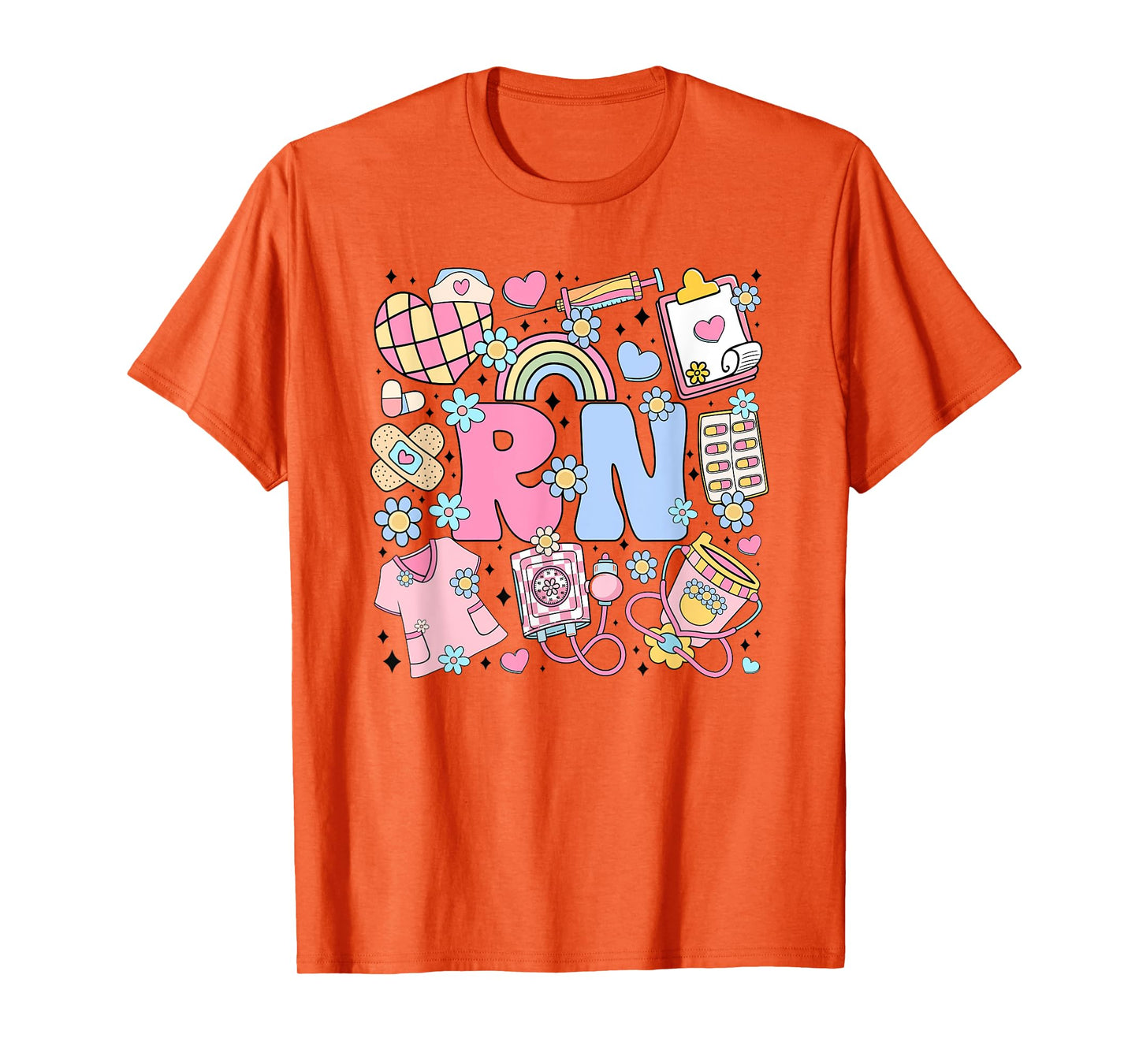 RN Nurse Stuff Retro RN Registered Nurse Nursing Student T-Shirt