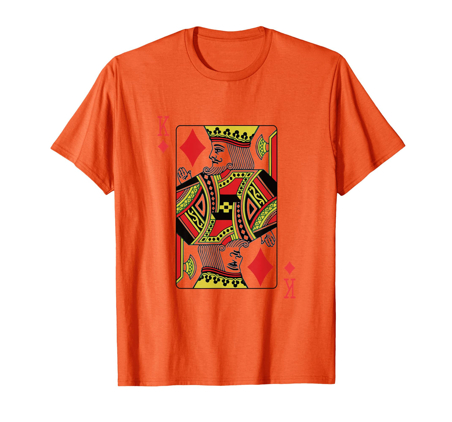 King of Diamonds Playing Card Poker T-Shirt