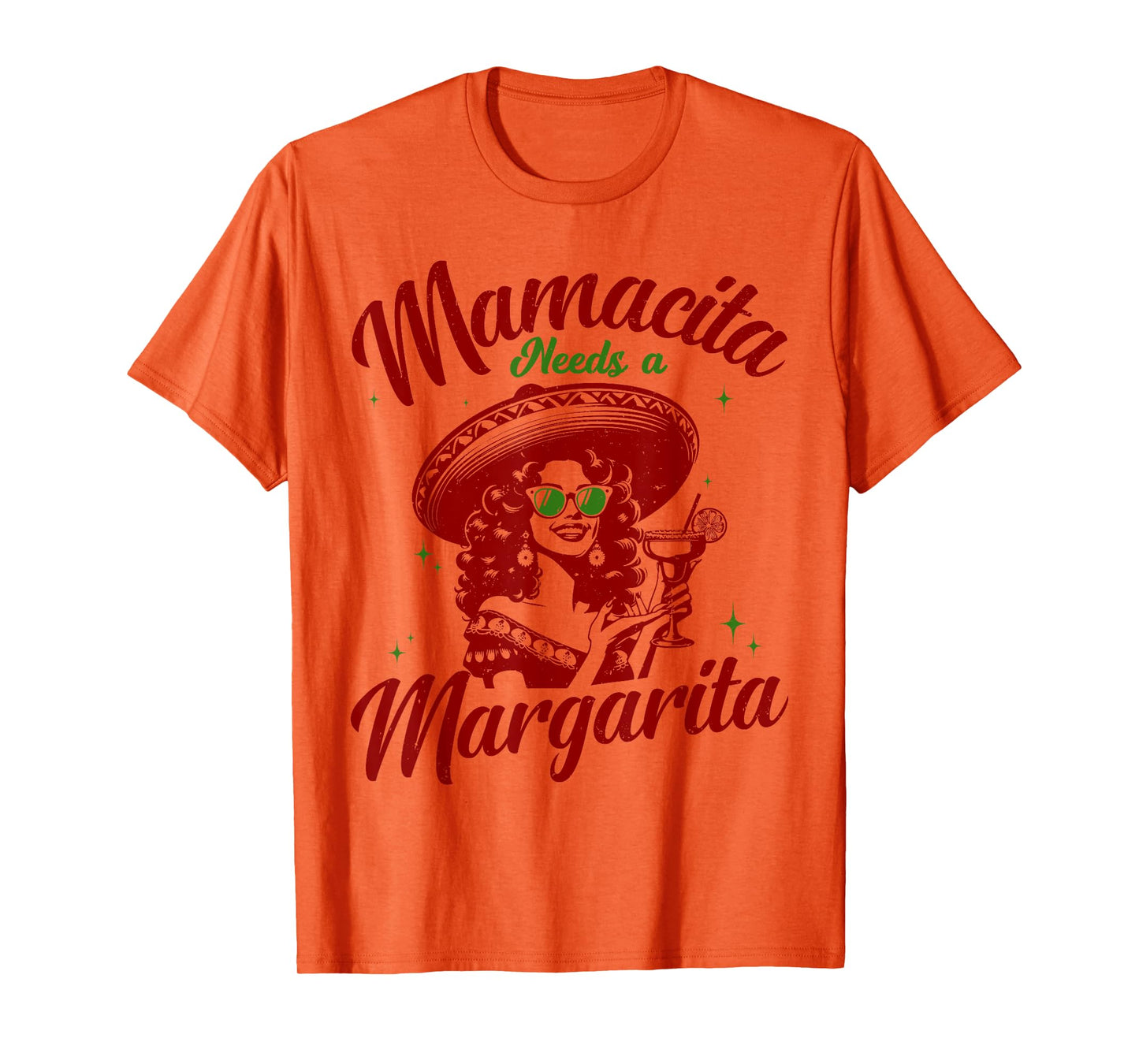 Mamacita Needs A Margarita Cinco de Mayo Funny Womens T-Shirt