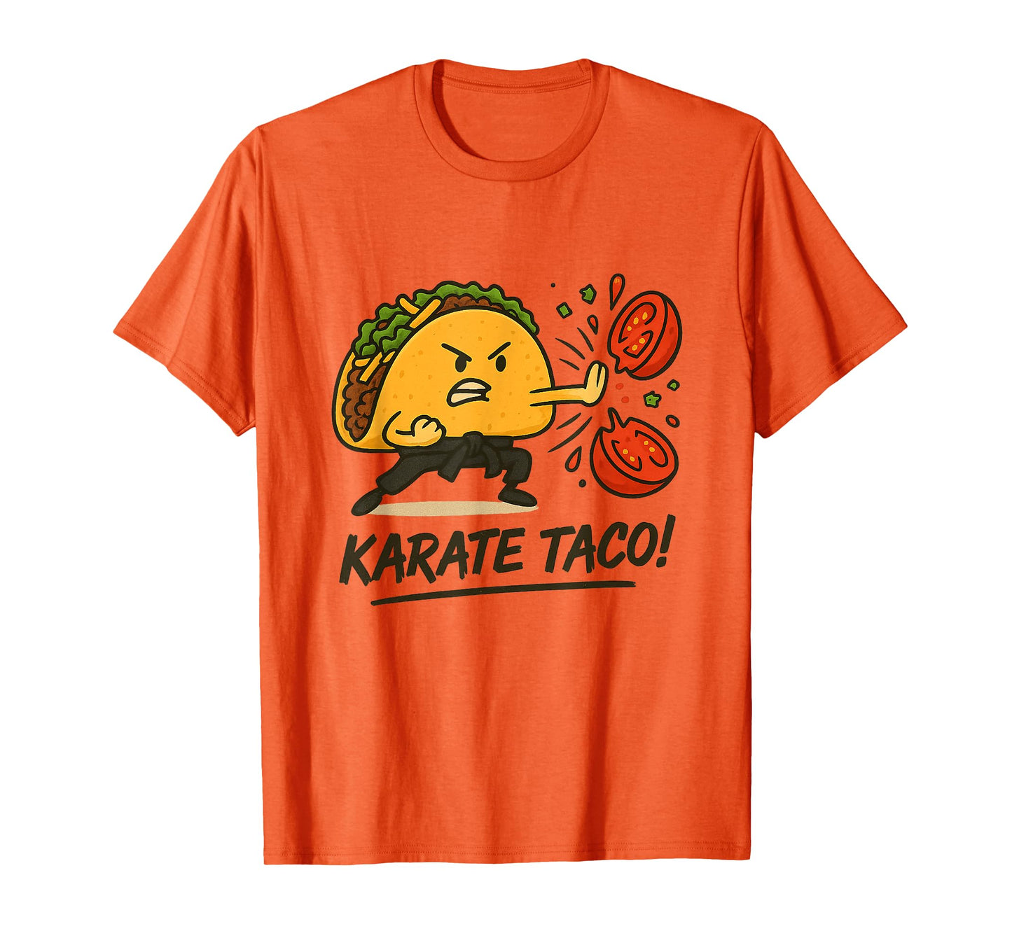 Karate Taco – Funny Mexican Food Martial Arts Mashup T-Shirt