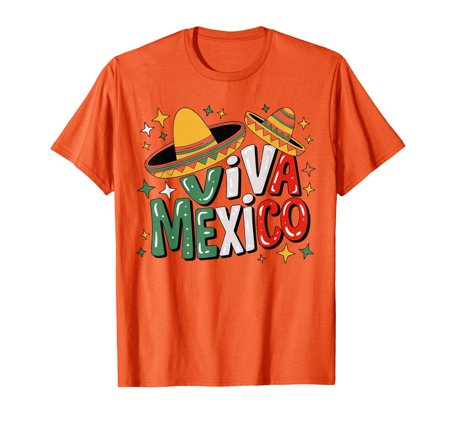 Viva Mexico Toddler Girls Boys Mexican Flag Independence Day T-Shirt
