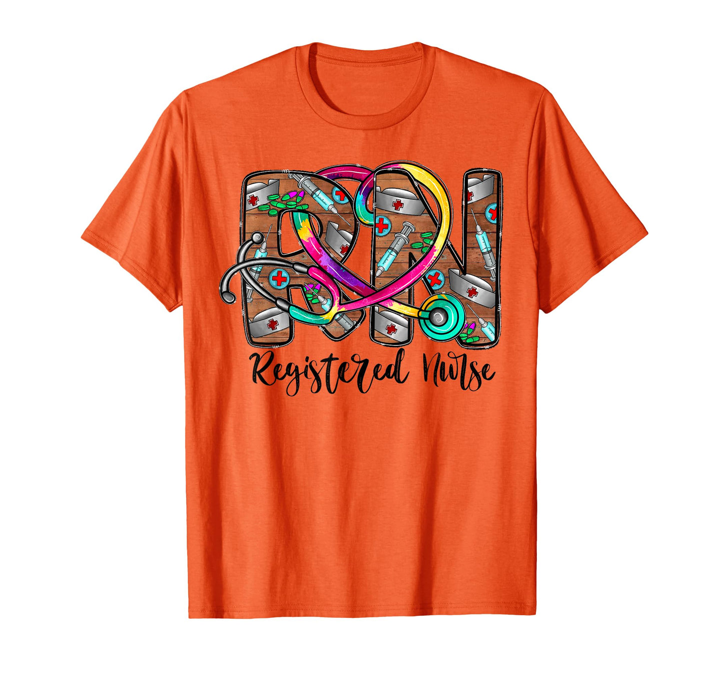Registered Nurse Life for Rn Nurse Tie Dye Tee Nurse's Week T-Shirt