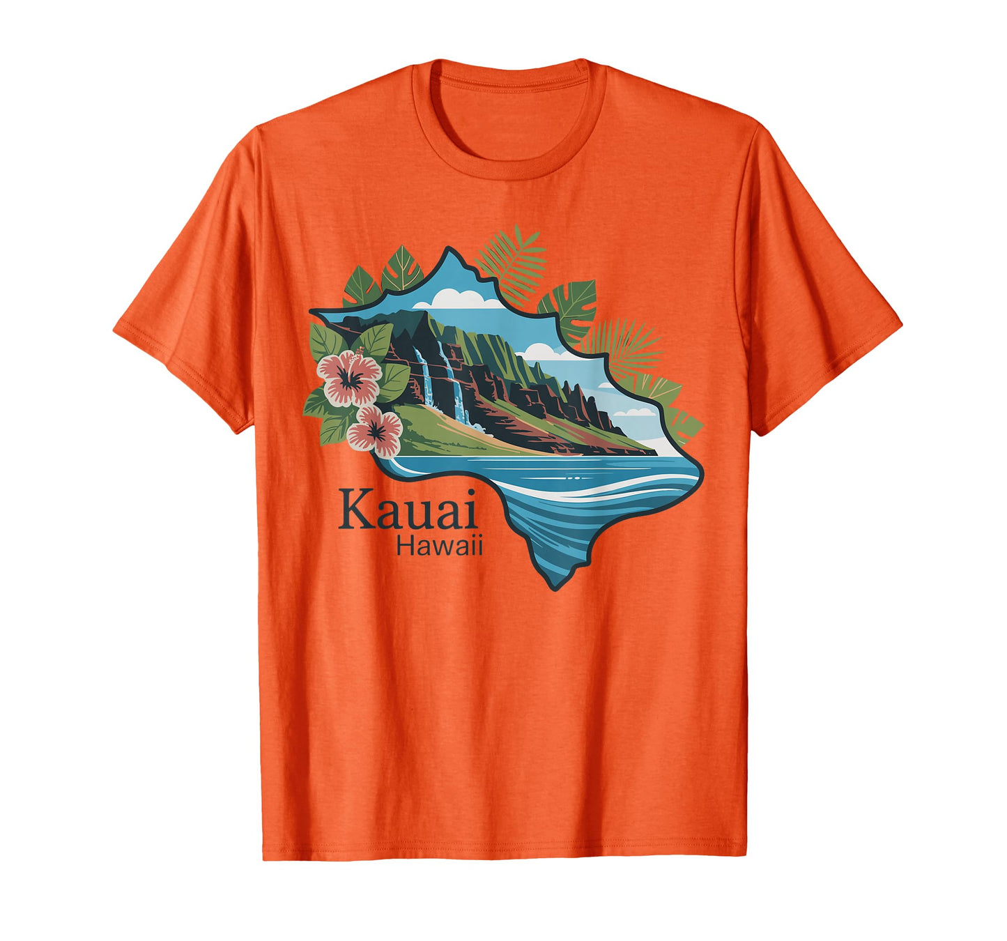 Kauai Hawaii Napali Coast Scenic Souvenir T-Shirt