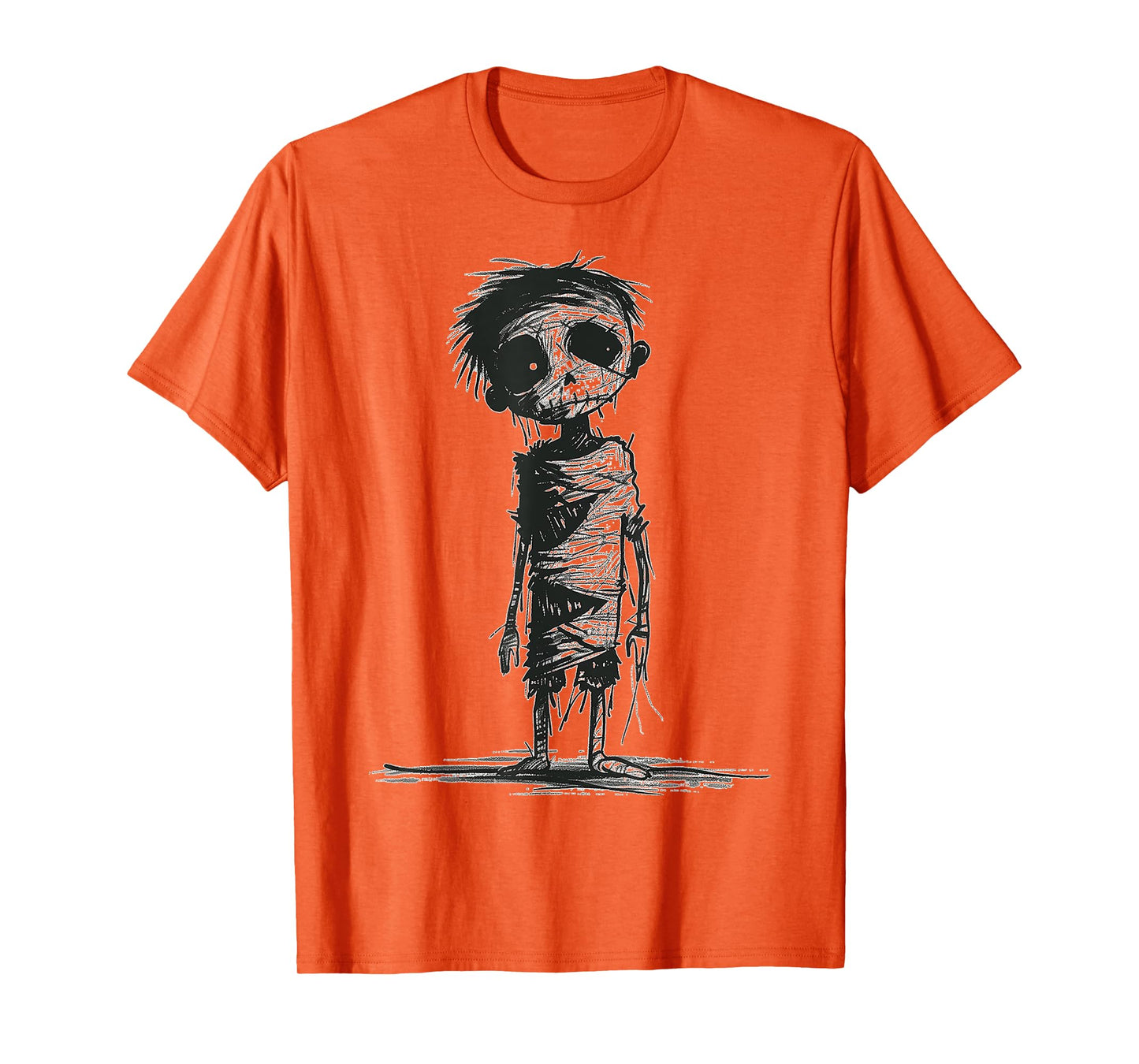 Zombie Costume Halloween Graphic Art Zombie T-Shirt