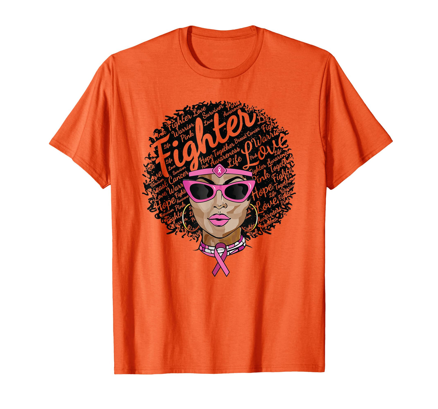 Breast Cancer Shirt for Women African American T-Shirt
