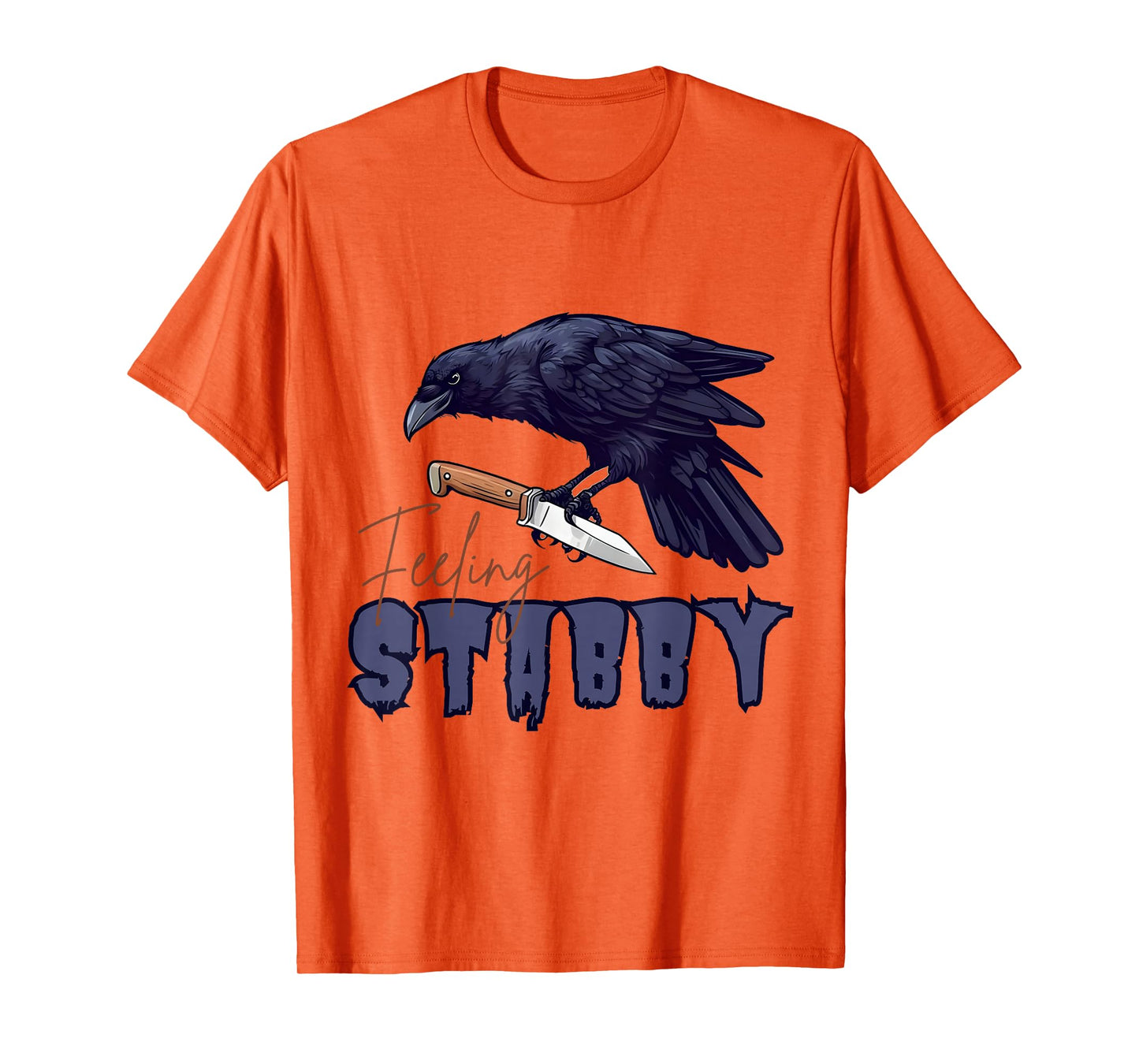 F-Caw-F Black Bird Funny Crow Gothic Raven Sarcastic Humor T-Shirt