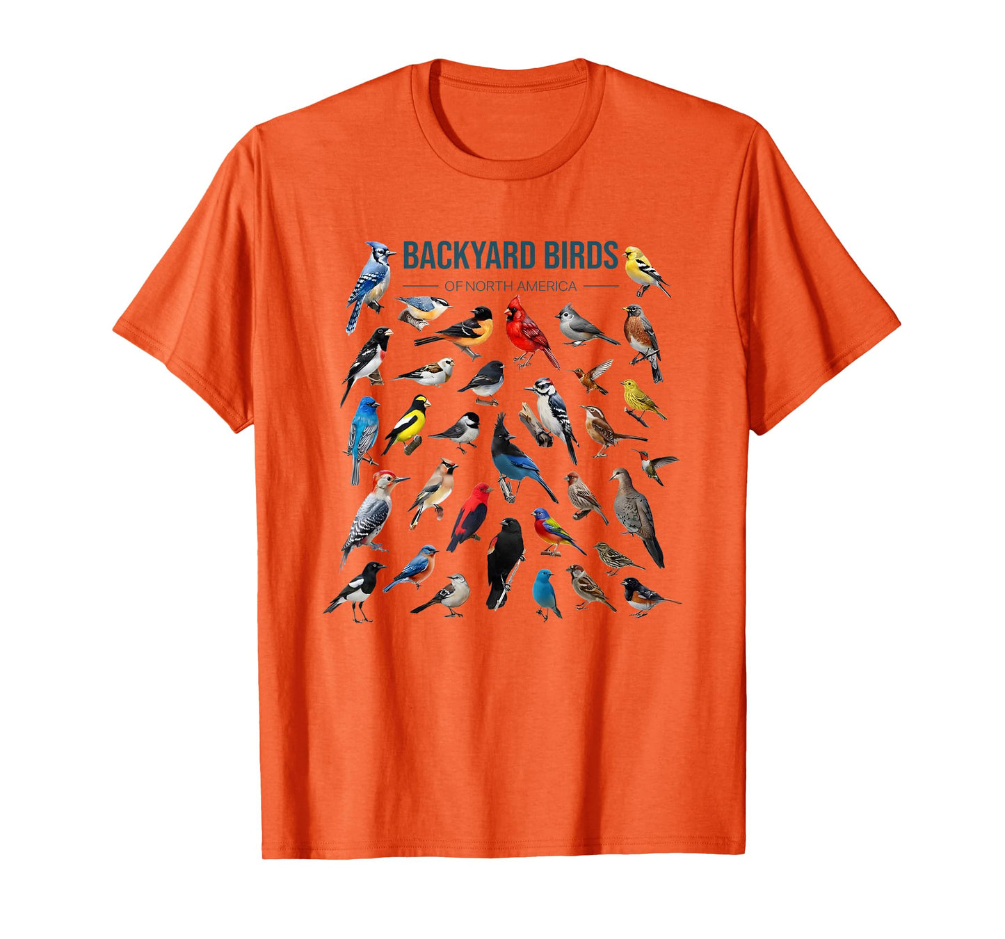 Backyard Birds Of North America T-Shirt