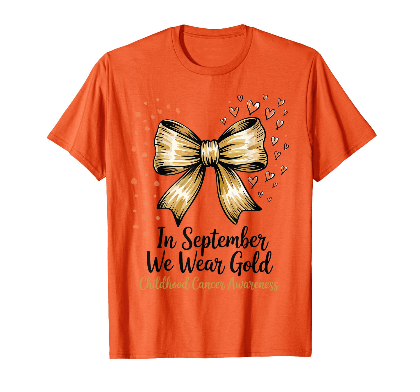 Childhood Cancer Awareness Support T-Shirt