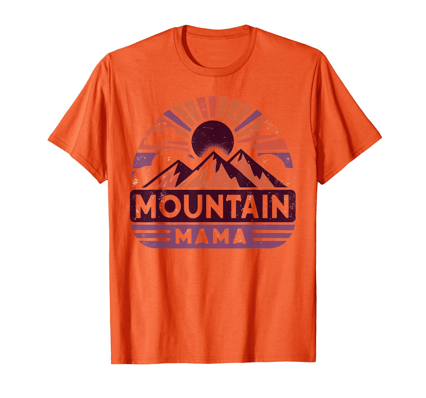 Mothers Day Love Hiking Mountain Mama T-Shirt
