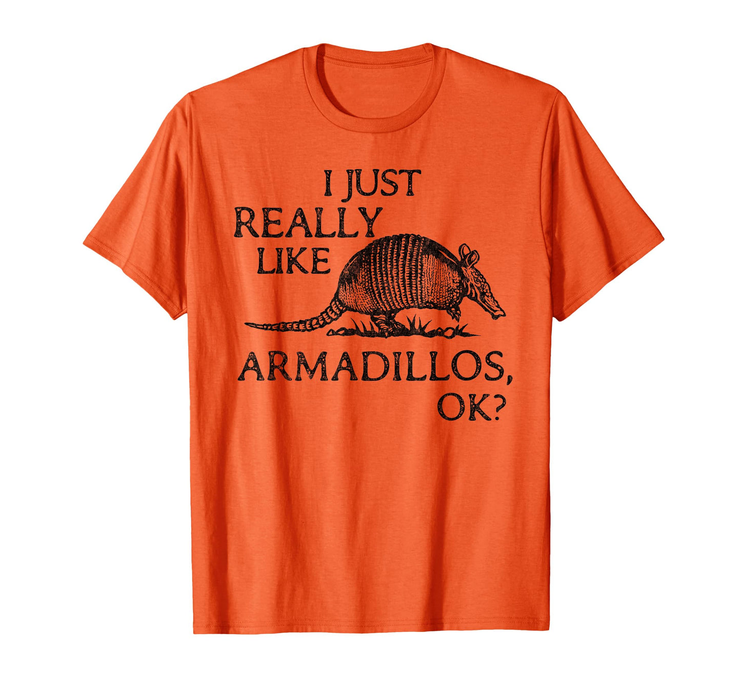 Armadillo Lover I Just Really Like Armadillos OK? T-Shirt
