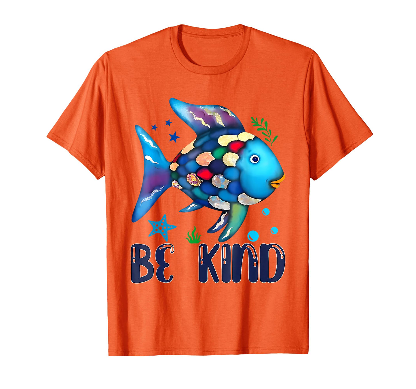 Be Kind Rainbow Fish World Book Day Rainbow Scale Fish T-Shirt